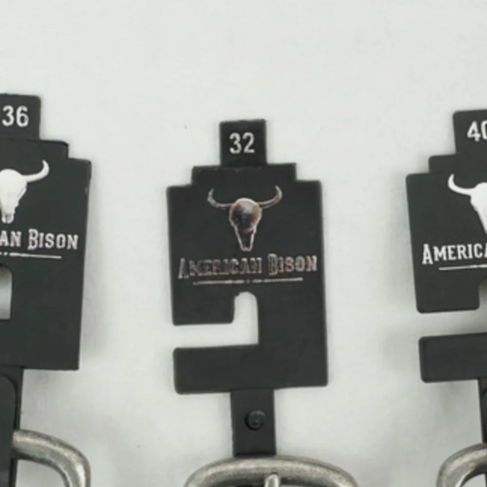 American Bison Leather Belt bundle of 14 belts (32, 34, 36, 38, 40)